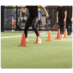 30pcs Traffic Cone Road Obstacle Marker Agility Training Equipment