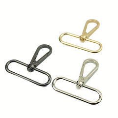 5pcs 50mm Metal Swivel Lobster Clasp Bag Accessory Hook For Handbag & Purse