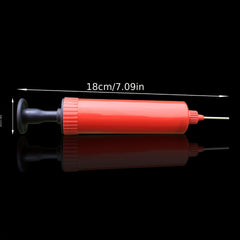 Hand Air Pump for Sports Balls with Needle