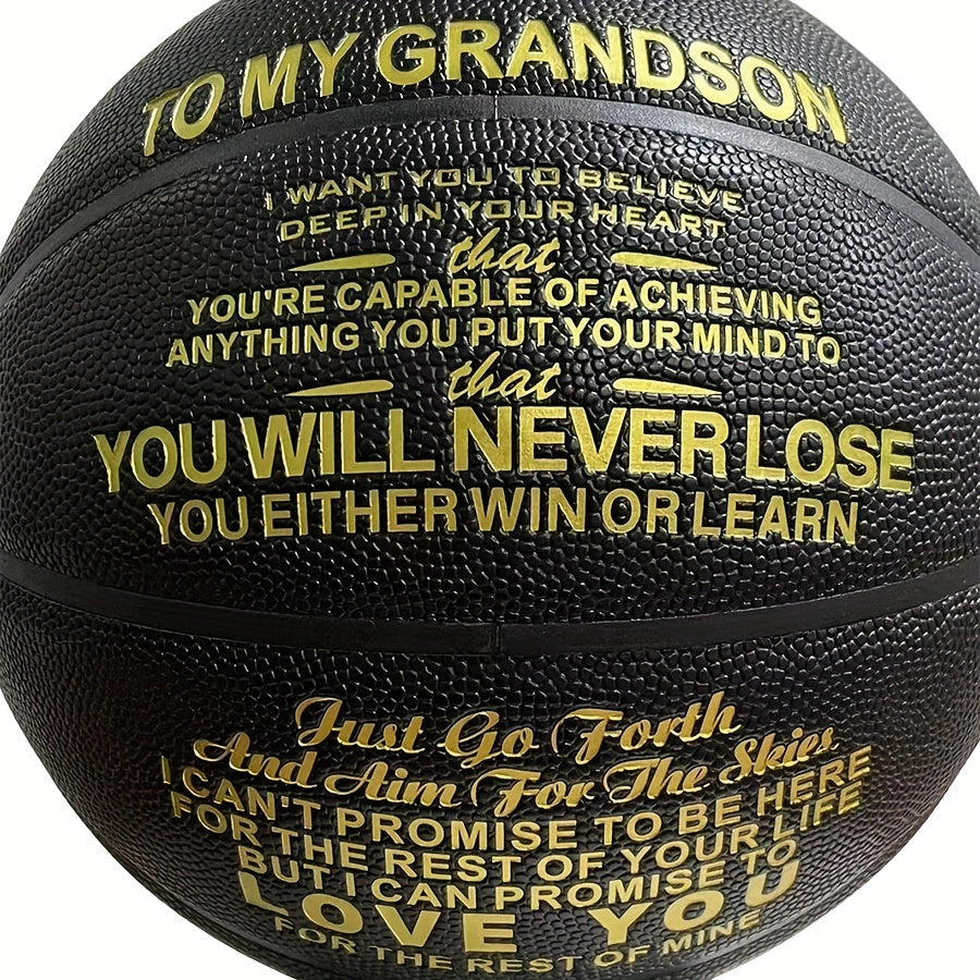 Creative Slogan Basketball Gift