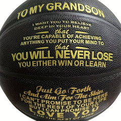 Creative Slogan Basketball Gift