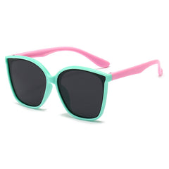 Kids Polarized Square Frame Sunglasses UV Protection