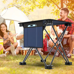 Camping Folding Stool Carry Bag Portable Outdoor Hiking Fishing BBQ Beach