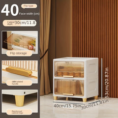 1pc Storage Cabinet Drawer Wardrobe Toy Sundries Household Plastic Storage Box