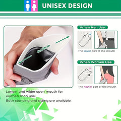Disposable Emergency Urinal Bag for Camping Travel Traffic Jam
