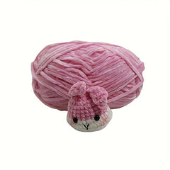 3 x 150g Hand Knitting 100% Polyester Yarn Milk Cotton - Hats Bags Trinkets