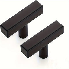 2 Pack Square Cabinet Knobs Drawer Knobs 5cm Stainless Steel