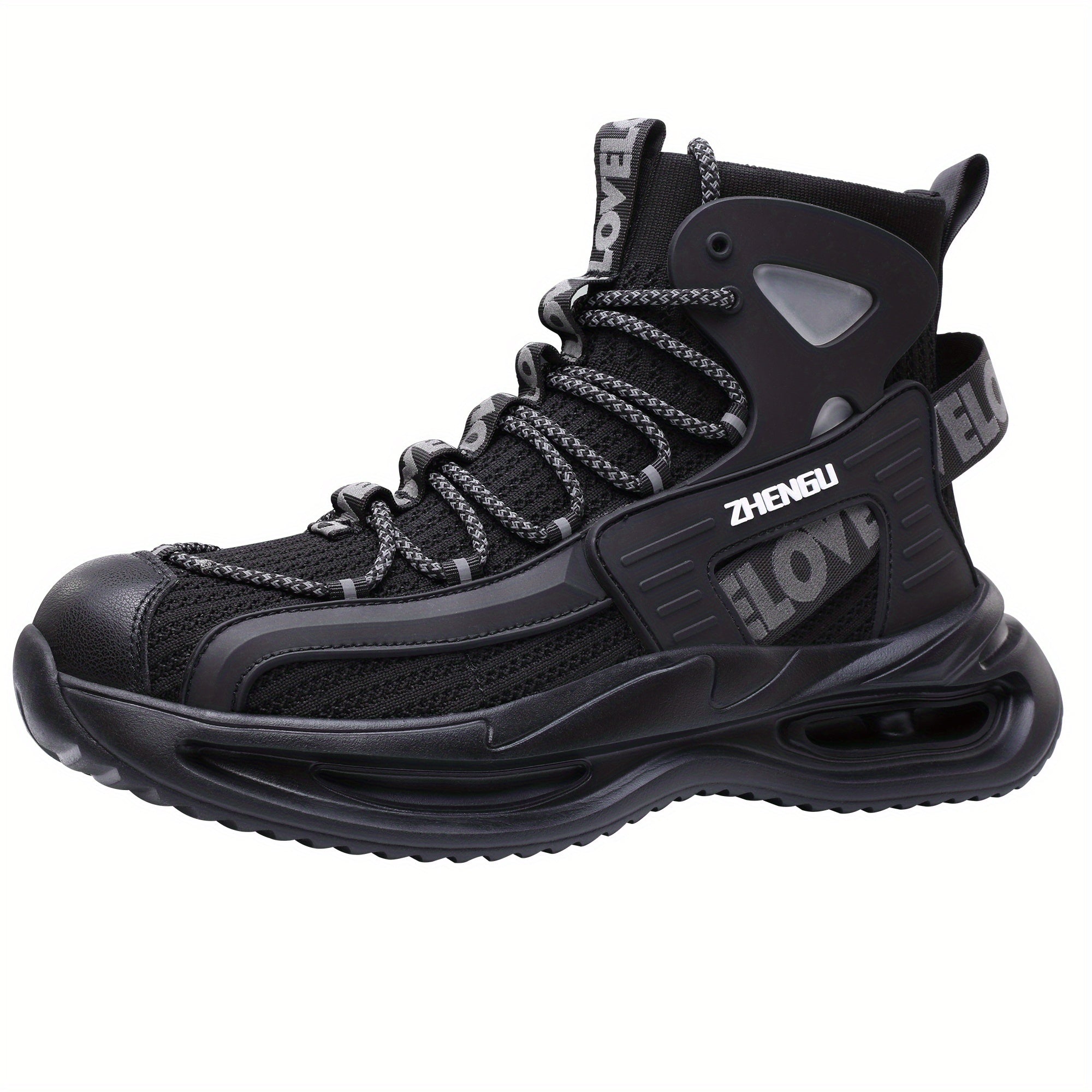 Men's Safety Shoes Puncture Proof Steel Toe Work Shoes