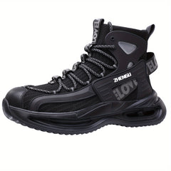 Men's Safety Shoes Puncture Proof Steel Toe Work Shoes