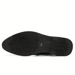 Men's Pointed Toe Derby Shoes Non Slip Dress Shoes For Wedding Business