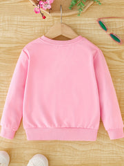 Girls Fun ''Saw It Like It Grandma'' Graphic Sweatshirt