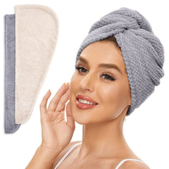 Hair Drying Towel Wrap Cap for Quick Drying