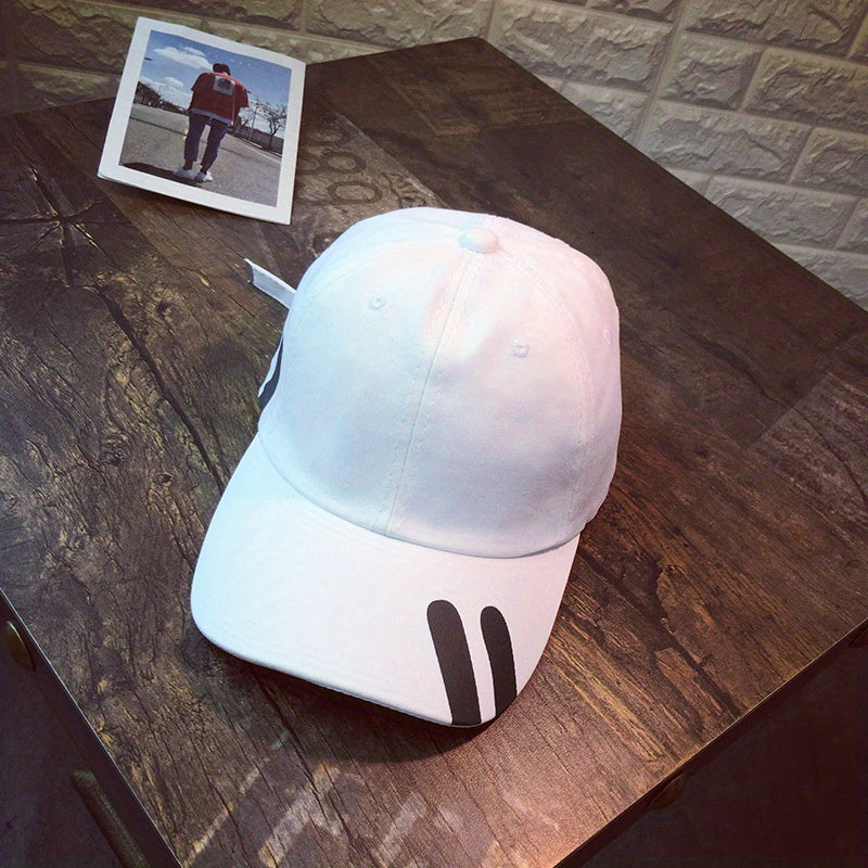 Casual Couple Baseball Cap Solid Hip Hop Sun Hat Unisex Dad Hats