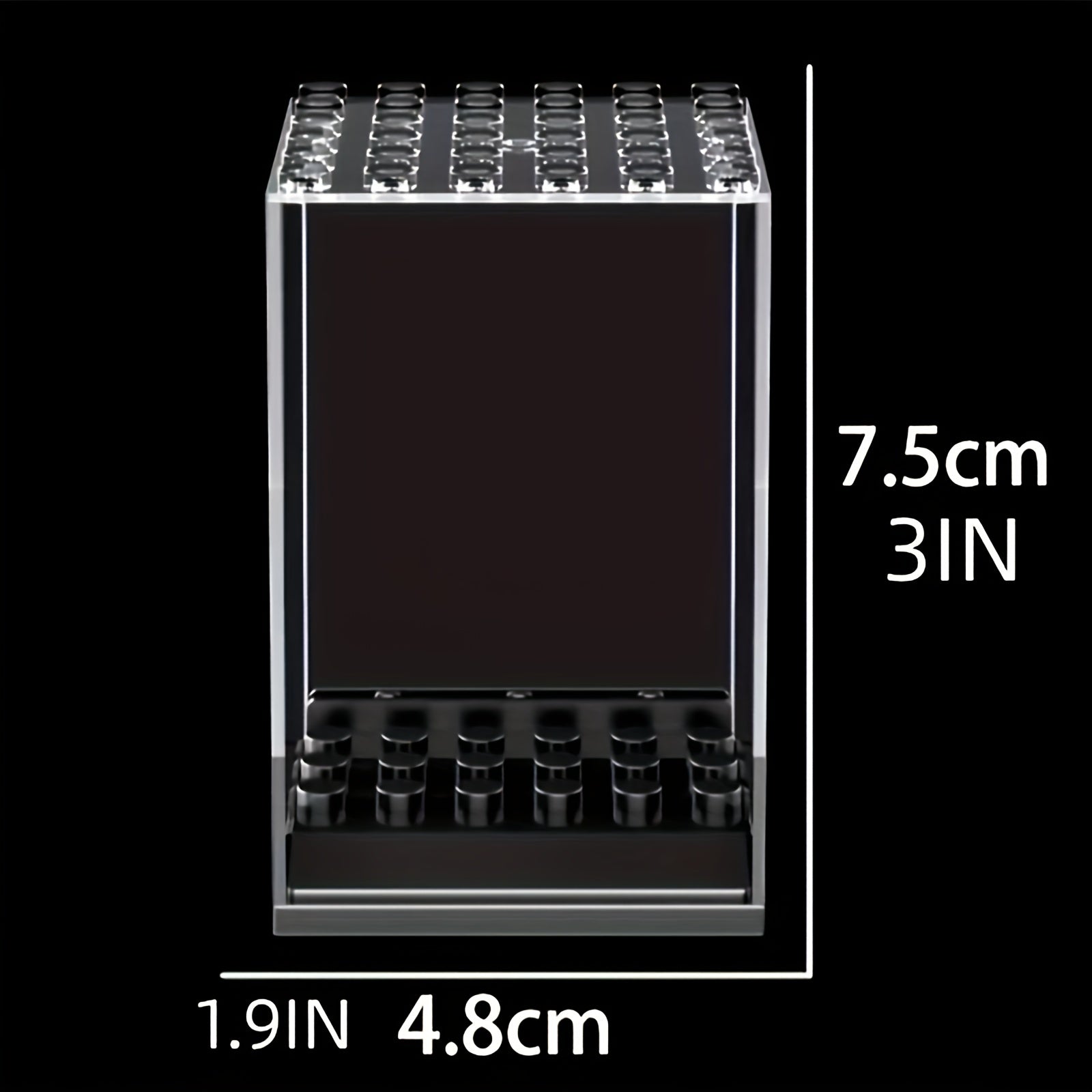 Transparent Dust Cover Display Box for Action Figures and Toys
