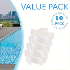 10pcs Absorbing Sponges for Pools & Spas