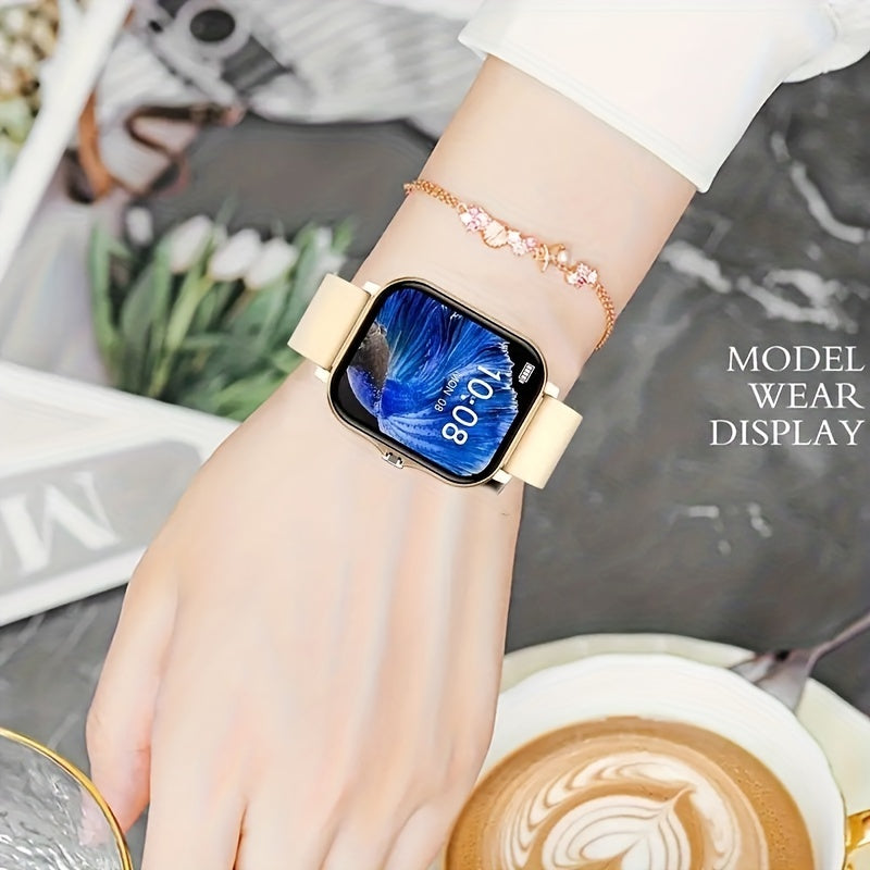 Smart Watch Step Calorie Tracker with Caller Info Alert
