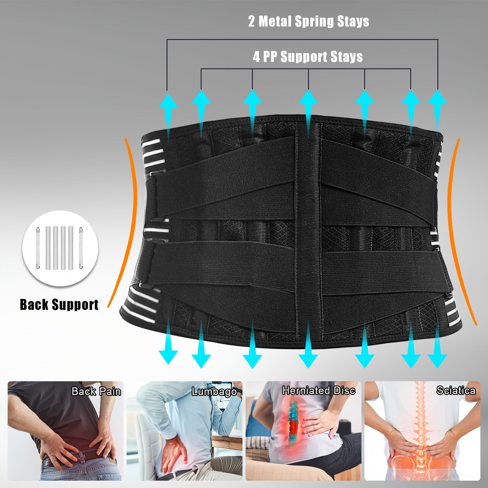 Waist Trimmer Belt for Running Weightlifting Squat