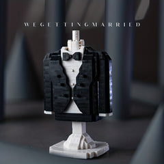 Custom Wedding Dress Building Blocks Set - Unique Proposal Gift