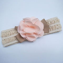 Denifery Baby Girls Pink Flower Headband Hair Accessories