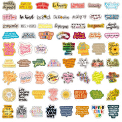 200pcs Inspirational Words Stickers Motivational Quote Vinyl