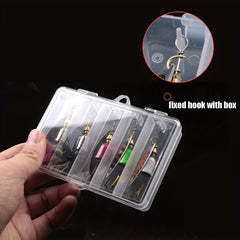 5pcs Fishing Spinner Bait Bionic Hard Bait Feathered Treble Hook