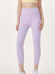 Women's Solid Yoga Leggings Butt lifting Tummy Control Slim Fitted Sports Tights