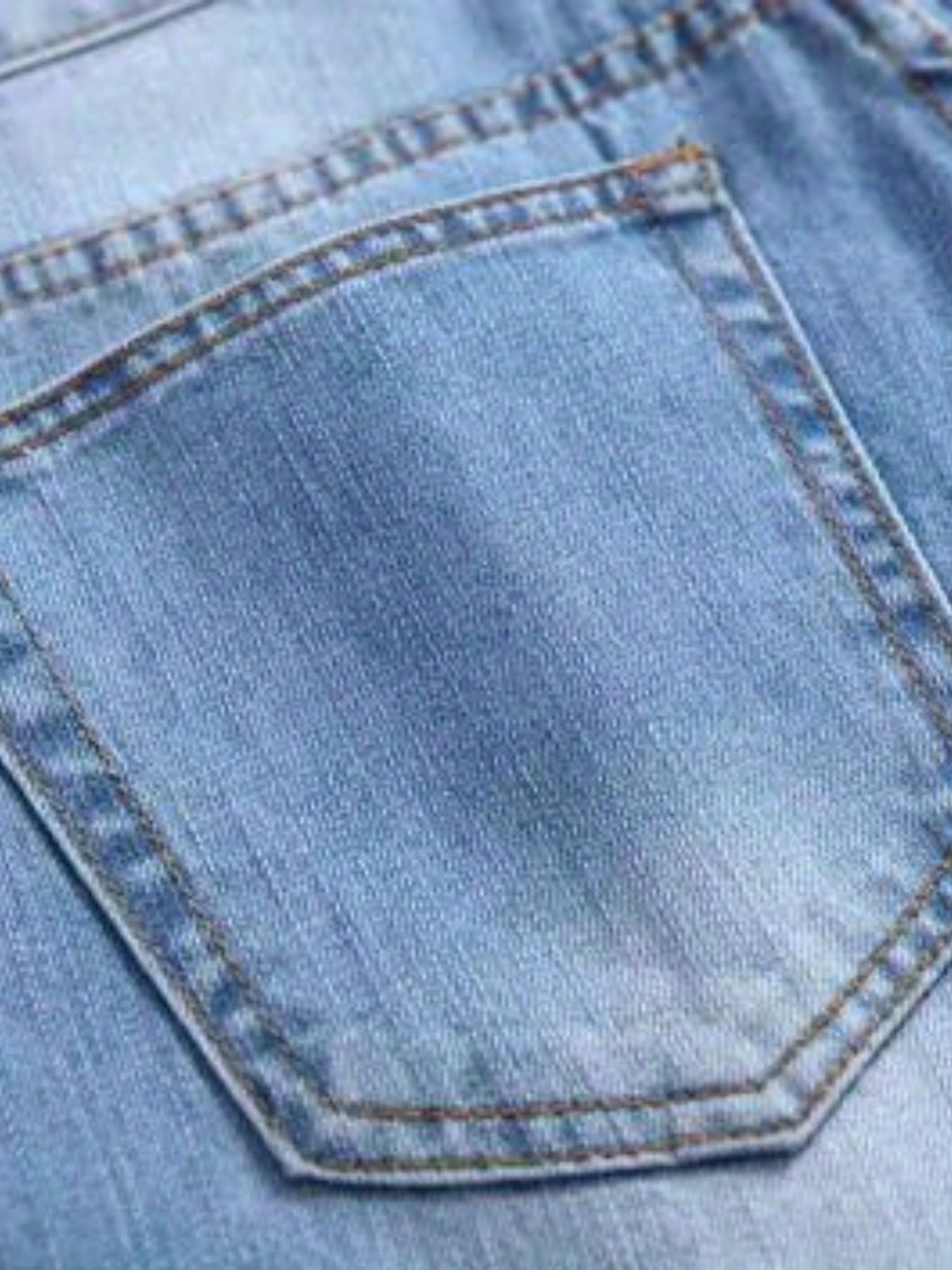 Men's Ripped Distressed Slim Fit Denim Jeans