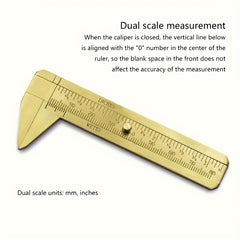 Brass Calipers with Pointed Tips