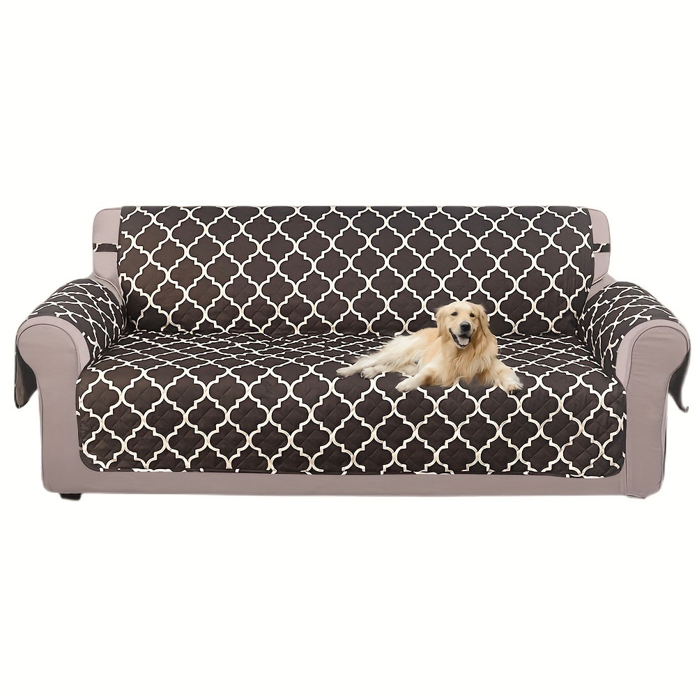 Geometric Pattern Sofa Slipcover Non slip Sofa Cover Furniture Protector