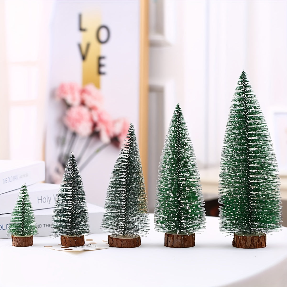Small Mini Christmas Tree Office Window Desktop Decoration Christmas Gift