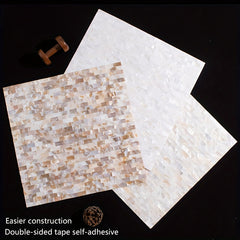 Seamless Natural Shell Mosaic Ceramic Tile for Furniture Decoration