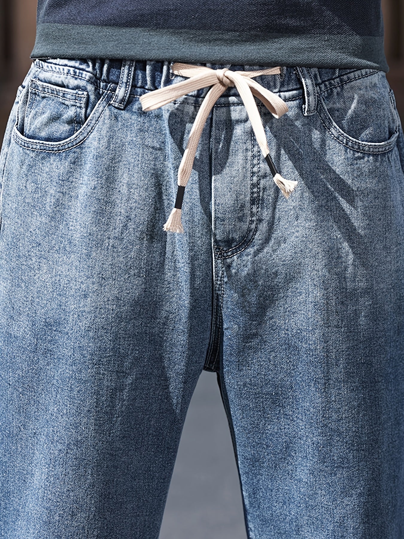 Men's Loose Fit Denim Jeans