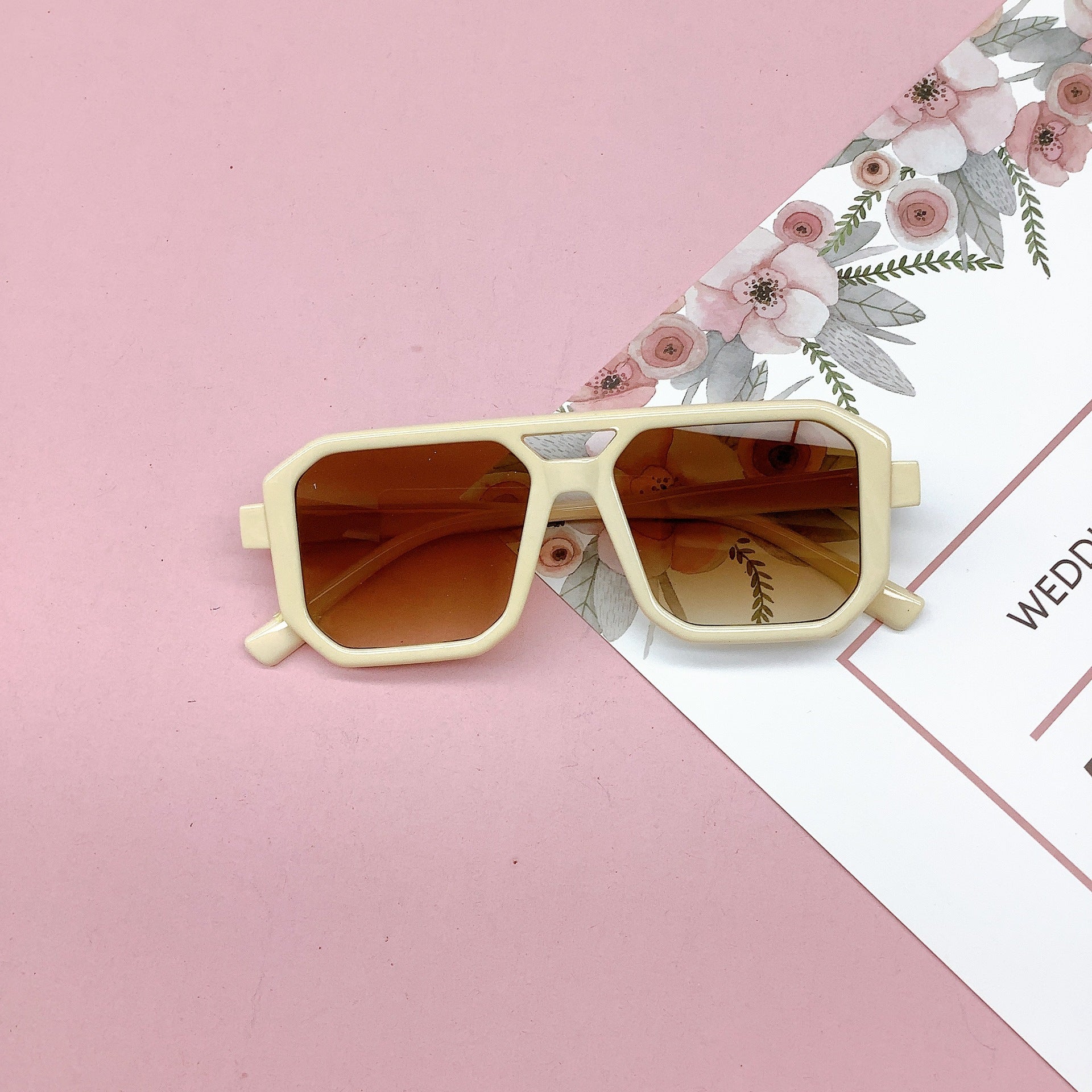 Girl's Square Frame Sunglasses for Outdoors
