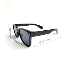 Men's Square Polarized Sunglasses UV Protection Glasses