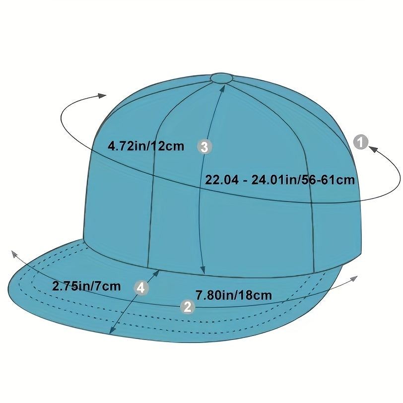 Soft Top Baseball Cap Embroidery Versatile Cap
