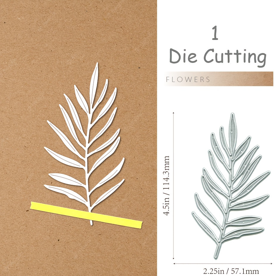 Flowers & Leaves Metal Cutting Dies for DIY Scrapbooking