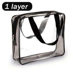 Clear Toiletry Bag Women Travel Essentials Small Cosmetic Make Up Bag
