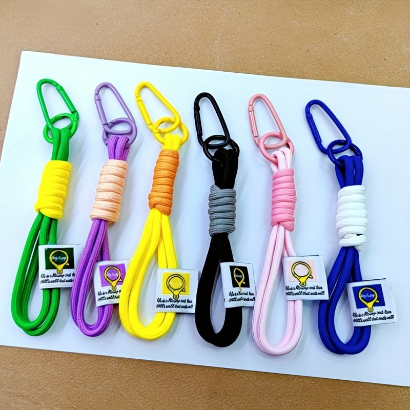 Colorful Rope Keychain for Outdoor Travel