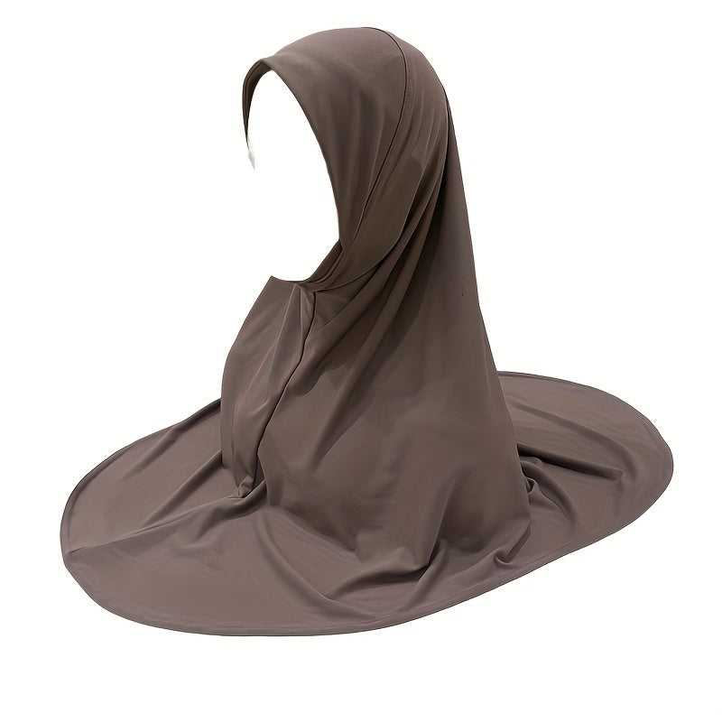 80 Plain High Density Fabric Soft Muslim Headscarf Arab Hat Men Women