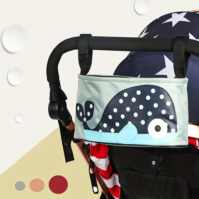 Stroller Organizer Hanging Bag Large Storage Space Portable