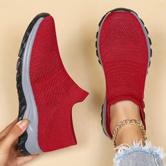 Women's Slip On Breathable Walking Shoes Casual Sneakers