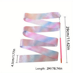 2m 4m Long Art Gymnastics Ribbon Dance And Gymnastics Training Equipment