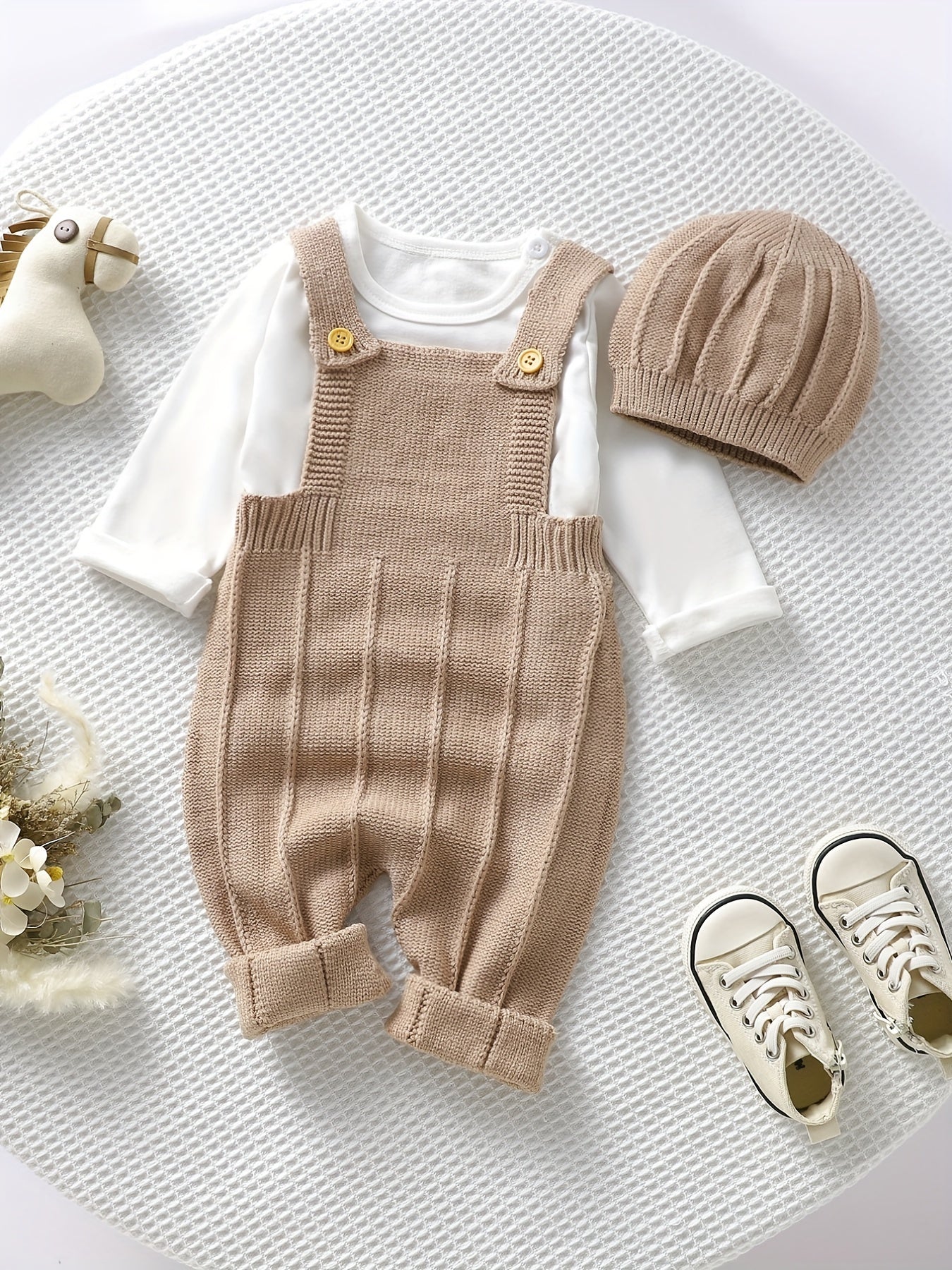 Baby's Dress Boys Jumpsuit Girls Knit Jumpsuit