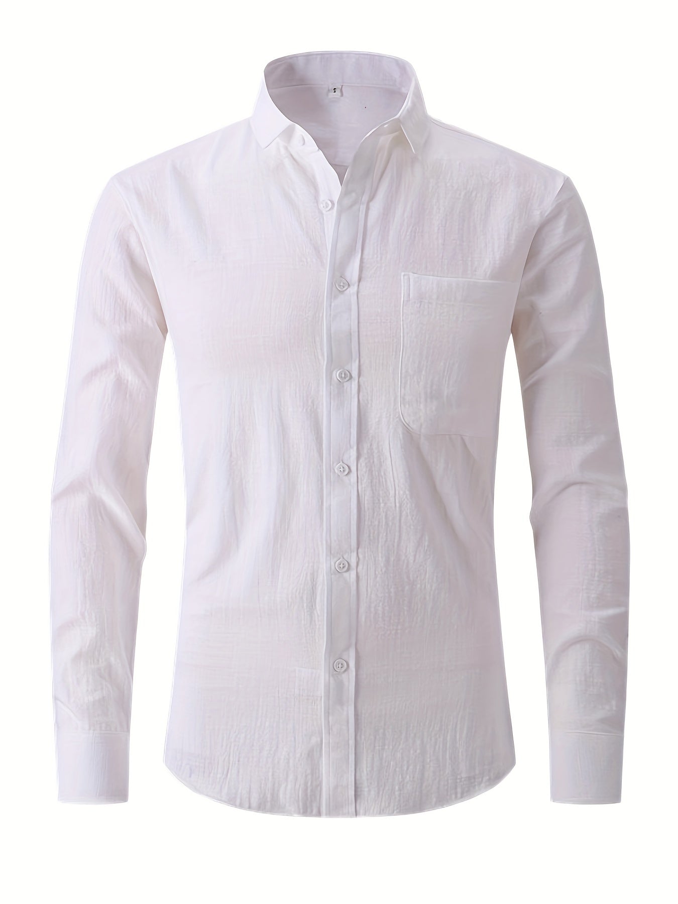 Men's Long Sleeve Casual Base Layer Shirt