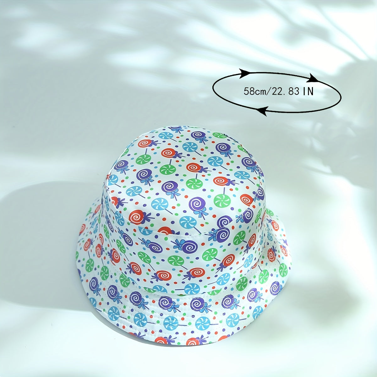 Lollipop Reversible Bucket Hat Lightweight Sun Hat