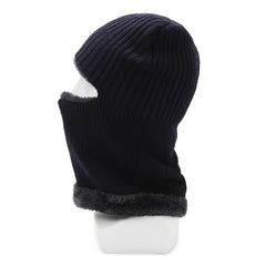 Full Face Knitted Balaclava Face Mask Winter Fleece Lined Ski Mask