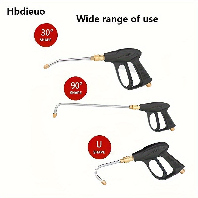 Metal Rod Spray Gun Pressure Washer Car Wash Gun