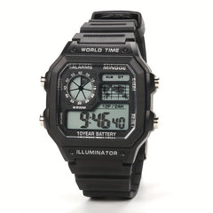 Waterproof Luminous Alarm Electronic Watch Outdoor Sports Watch