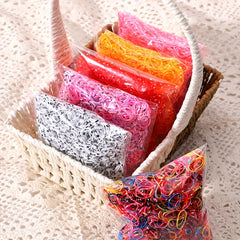 1000pcs Girls Mini Elastic Hair Ties Set Holiday Gift