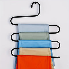 S-shaped Magic Iron Pants Rack Stainless Steel Pants Rack